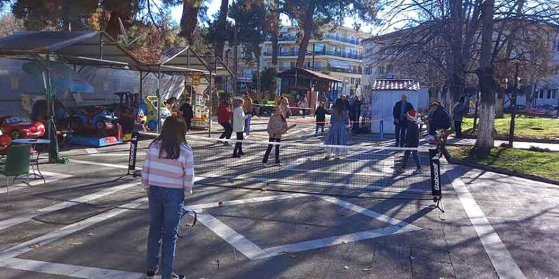 Street Tennis γεμάτο ευχές