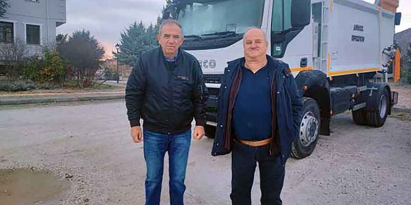 Παραλαβή απορριμματοφόρου στον Δήμο Πρεσπών 1 Παραλαβή απορριμματοφόρου στον Δήμο Πρεσπών