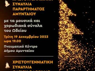 Εορταστικές συναυλίες του Ωδείου Φλώρινας