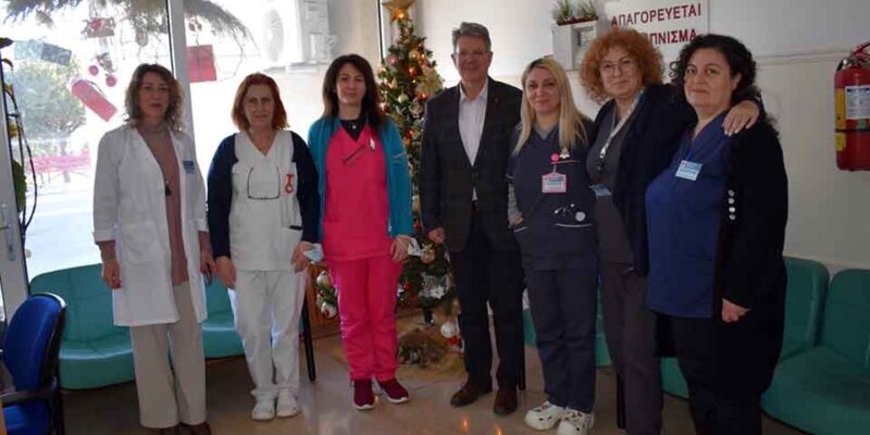Oι επισκέψεις του Αντιπεριφερειάρχη Φλώρινας Σωτήρη Βόσδου στο Αμύνταιο ενόψει των εορτών των Χριστουγέννων