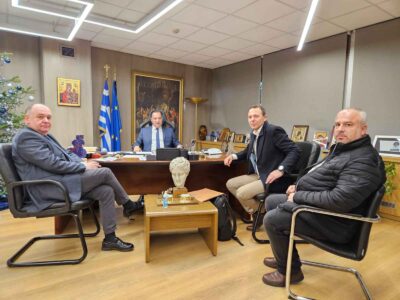 Συνάντηση του Βουλευτή Φλώρινας κ. Παπασωτηρίου και των εκπροσώπων του ΕΚΦ με τον κ. Άδωνη Γρηγοριάδη
