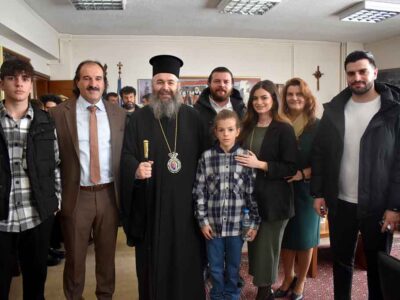 Πρωτοχρονιάτικες ευχές, δέχτηκε στο γραφείο του ο Αντιπεριφερειάρχης Φλώρινας Αθανάσιος Τάσκας