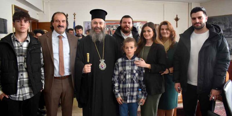 Πρωτοχρονιάτικες ευχές, δέχτηκε στο γραφείο του ο Αντιπεριφερειάρχης Φλώρινας Αθανάσιος Τάσκας