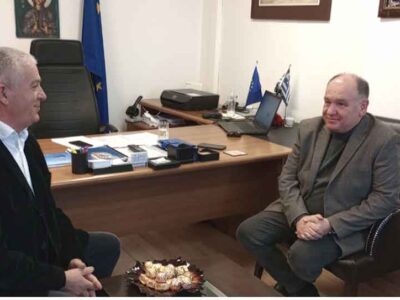 Εθιμοτυπική επίσκεψη στον Δήμαρχο Αμυνταίου κ. Ιωάννη Λιάση πραγματοποίησε ο Βουλευτής Π.Ε Φλώρινας με τη Νέα Δημοκρατία κ. Σταύρος Παπασωτηρίου