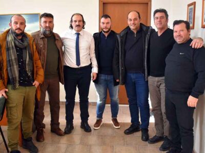 Συνάντηση του Αγροτικού Συνεταιρισμού Αγίου Παντελεήμονα και του Πρόεδρου της Κοινότητας Αγίου Παντελεήμονα με τον Αντιπεριφερειάρχη Φλώρινας Αθανάσιο Τάσκα