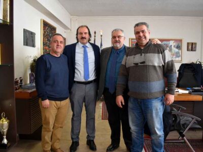 Αντιπροσωπεία της ΔΗΜ.Τ.Ο. Αμυνταίου Ν.Δ. στον Αντιπεριφερειάρχη Φλώρινας Αθανάσιο Τάσκα