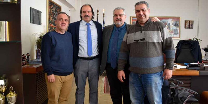 Αντιπροσωπεία της ΔΗΜ.Τ.Ο. Αμυνταίου Ν.Δ. στον Αντιπεριφερειάρχη Φλώρινας Αθανάσιο Τάσκα