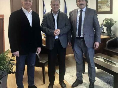 Συνάντηση Δήμαρχου Αμυνταίου με Περιφερειάρχη Δυτικής Μακεδονίας και Αντιπεριφερειάρχη ΠΕ Φλώρινας