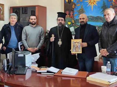 Επίσκεψη Μητροπολίτη Καστορίας στον Δήμο Πρεσπών
