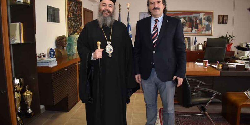 Επίσκεψη του Μητροπολίτη Φλωρίνης, Πρεσπών και Εορδαίας, κ.κ. Ειρηναίου, στον Αντιπεριφερειάρχη Φλώρινας Αθανάσιο Τάσκα