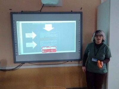 Ο Σύλλογος Εκπαιδευτικών του ΓΕΛ Αμυνταίου ευχαριστεί θερμά τη Νοσηλεύτρια του Κ.Υ. Αμυνταίου