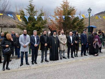 Με λαμπρότητα γιορτάστηκε στην Πρέσπα η επέτειος της Ελληνικής Επανάστασης της 25ης Μαρτίου