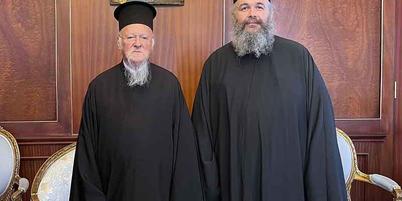 Ο Μητροπολίτης Φλωρίνης, Πρεσπών και Εορδαίας κ. Ειρηναίος στο Φανάρι