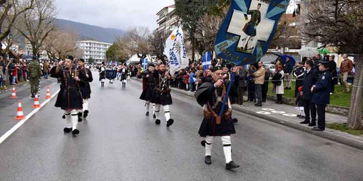 Ο Εορτασμός της Εθνικής Επετείου της 25ης Μαρτίου 1821 στην Πόλη της Φλώρινας