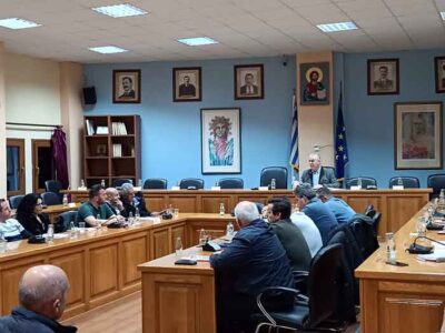 Συνάντηση του Δημάρχου Αμυνταίου με τους Προέδρους των Τοπικών Κοινοτήτων του Δήμου