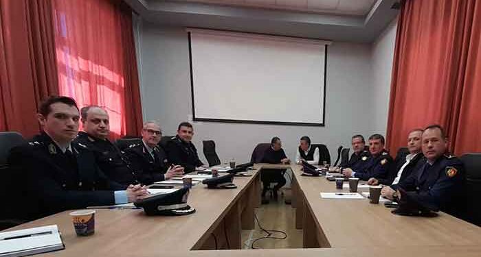 Συνάντηση του Γ. Περ. Αστυνομικού Διευθυντή Δυτικής Μακεδονίας με υπηρεσιακούς παράγοντες της Αλβανικής Αστυνομίας
