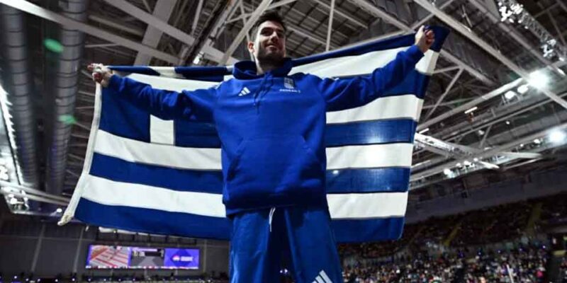 Χρυσός και πάλι ο Μίλτος Τεντόγλου: «Καθάρισε» με το πρώτο του άλμα!