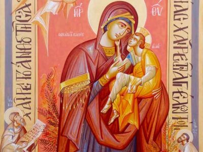 Γ´´Χαιρετισμοί: «Χαίρε των απίστων αμφίβολον άκουσμα, χαίρε των πιστών αναμφίβολον καύχημα»(Μητροπολίτου Φλωρίνης, Πρεσπών και Εορδαίας ΕΙΡΗΝΑΙΟΥ)