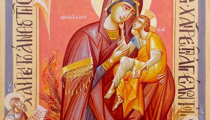 Γ´´Χαιρετισμοί: «Χαίρε των απίστων αμφίβολον άκουσμα, χαίρε των πιστών αναμφίβολον καύχημα»(Μητροπολίτου Φλωρίνης, Πρεσπών και Εορδαίας ΕΙΡΗΝΑΙΟΥ)