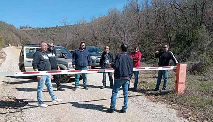 Διαμαρτυρία στη ΛΑΡΚΟ Ιεροπηγής Καστοριάς