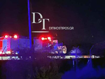 Καστοριά: Τροχαίο με ανατροπή αυτοκινήτου στην Εγνατία οδό