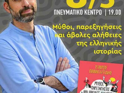 Festivalito: Παρουσίαση βιβλίου την Τετάρτη 8 Μάϊου, στο Πνευματικό Κέντρο Πτολεμαΐδας
