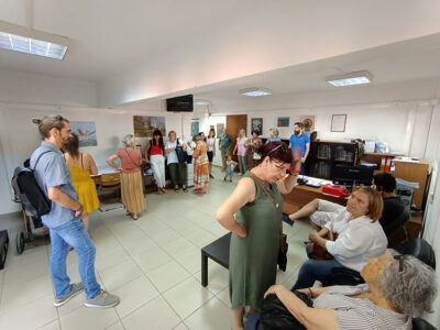 Παράσταση Διαμαρτυρίας της Επιτροπής Αγώνα Αμυνταίου για την κοπή των δέντρων