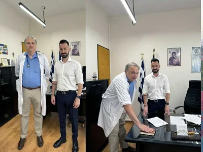 Νέα ορκωμοσία Γιατρού στο Μποδοσάκειο νοσοκομείο Πτολεμαΐδας