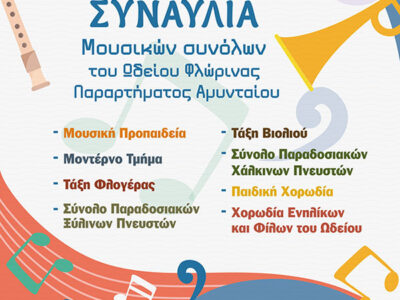 Καλοκαιρινή εκδήλωση στο Αύλειο χώρο της Δημοτικής Βιβλιοθήκης του Αμυνταίου