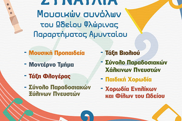 Καλοκαιρινή εκδήλωση στο Αύλειο χώρο της Δημοτικής Βιβλιοθήκης του Αμυνταίου