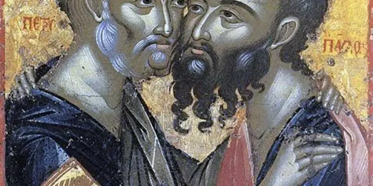 Οι πρωτοκορυφαίοι απόστολοι Πέτρος και Παύλος (Μητροπολίτου Φλωρίνης, Πρεσπών και Εορδαίας ΕΙΡΗΝΑΙΟΥ)