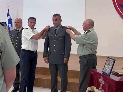 Αντισυνταγματάρχης του Ελληνικού Στρατού έγινε ο Ολυμπιονίκης της Πτολεμαΐδας Ιορδάνης Κωνσταντινίδης