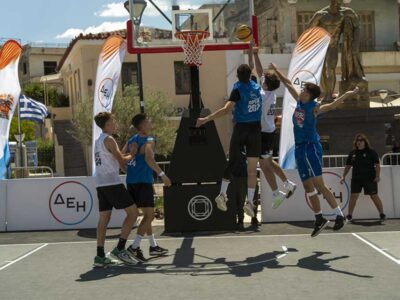 3x3 ΔΕΗ Street Basketball: Στην Κατερίνη το 6ο και τελευταίο τουρνουά για φέτος