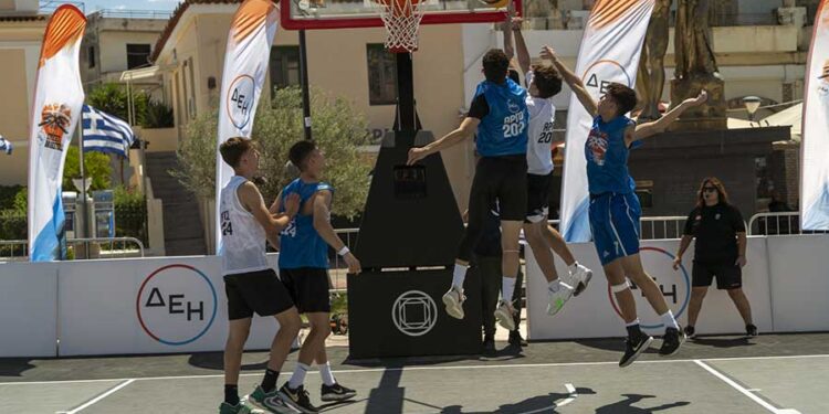 3x3 ΔΕΗ Street Basketball: Στην Κατερίνη το 6ο και τελευταίο τουρνουά για φέτος