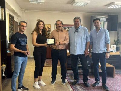 Συνάντηση του Αντιπεριφερειάρχη Φλώρινας Αθανάσιου Τάσκα με εκπροσώπους της Ένωσης Ξενοδόχων Π.Ε. Φλώρινας