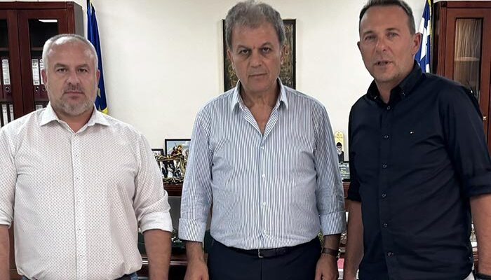 Το Προεδρείο του Εργατικού Κέντρου Φλώρινας επισκέφθηκε τον Περιφερειάρχη Δυτικής Μακεδονίας