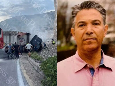 Αντιδήμαρχος της Φλώρινας ο νεκρός οδηγός του τροχαίου στην Εθνική Οδό Κοζάνης – Λάρισας