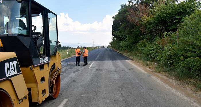 Ολοκληρώθηκαν οι εργασίες ασφαλτόστρωσης στον οικισμό της Ιτιάς και σε τμήματα του Οδικού Δικτύου Φλώρινας – Αμυνταίου