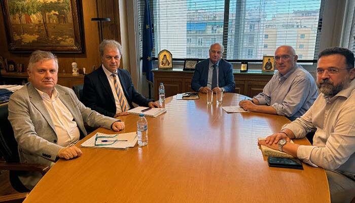 Συνάντηση του Περιφερειάρχη Γιώργου Αμανατίδη με τον Υπουργό Αγροτικής Ανάπτυξης & Τροφίμων