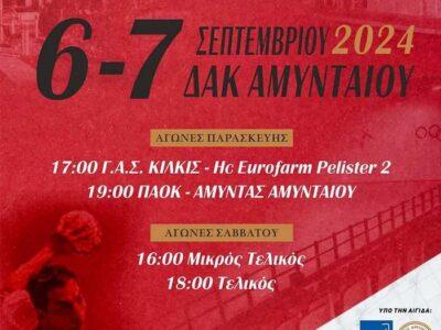 2ο Τουρνουά Χάντμπολ Ανδρών ¨Χρήστος Κοτζαμανίδης¨ με τη συμμετοχή ομάδων της Α1 Εθνικής