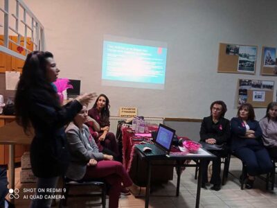 Ο Σύλλογος Γυναικών Αμυνταίου πραγματοποίησε μια ενδιαφέρουσα ομιλία για την πρόληψη του καρκίνου του μαστού