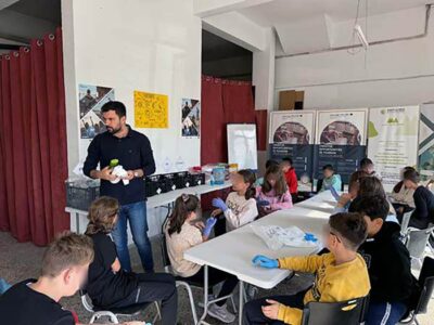 Εκπαιδευτική επίσκεψη μαθητών/τριων του Πειραματικού Δημοτικού Σχολείου Φλώρινας στο πλαίσιο του Σχεδίου Αλληλεγγύης “Green HeroeZ”