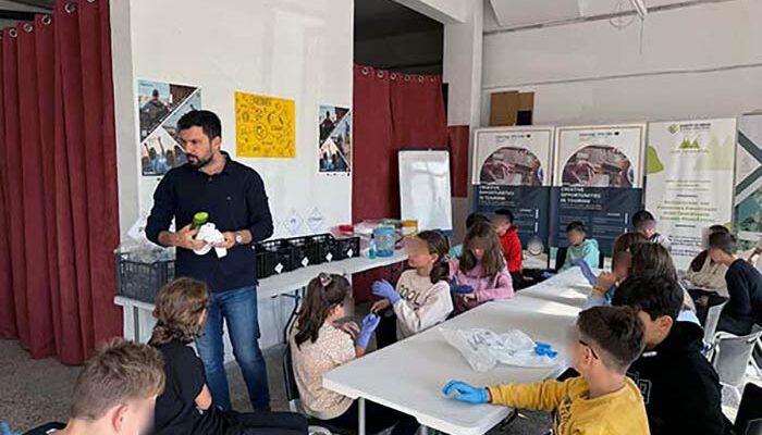 Εκπαιδευτική επίσκεψη μαθητών/τριων του Πειραματικού Δημοτικού Σχολείου Φλώρινας στο πλαίσιο του Σχεδίου Αλληλεγγύης “Green HeroeZ”