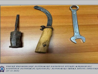 Συνελήφθη επ’ αυτοφώρω, 40χρονος αλλοδαπός για απόπειρα κλοπής από οικία, σε περιοχή της Καστοριάς