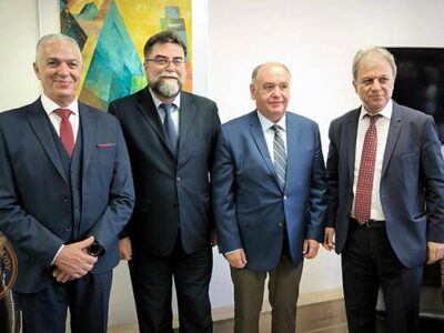 Επίσκεψη του Υφυπουργού Υποδομών & Μεταφορών, κ. Βασίλη Οικονόμου στο Αμύνταιο - Ανακοίνωση επαναλειτουργίας της σιδηροδρομικής γραμμής