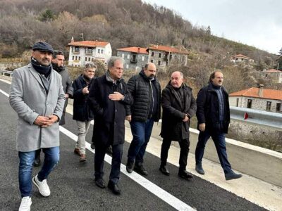 Επίσκεψη του Υφ. Κλιματικής Αλλαγής και Πολιτικής Προστασίας Χρήστου Τριαντόπουλου σε Πισοδέρι και Βαλτόνερα