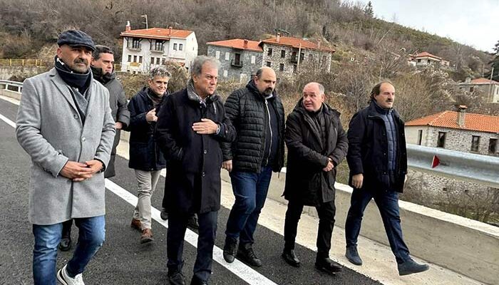 Επίσκεψη του Υφ. Κλιματικής Αλλαγής και Πολιτικής Προστασίας Χρήστου Τριαντόπουλου σε Πισοδέρι και Βαλτόνερα