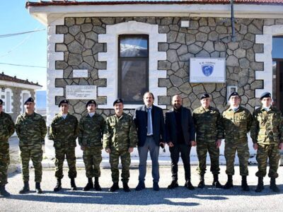 Επίσκεψη του Αντιπεριφερειάρχη Φλώρινας Αθανάσιου Τάσκα στις Πρέσπες ενόψει των εορτών των Χριστουγέννων και της Πρωτοχρονιάς