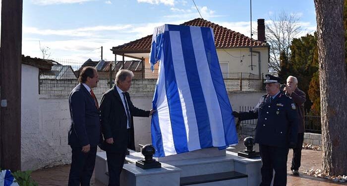 Αποκαλυπτήρια μνημείου εις μνήμην αρχιφύλακα Ηλία Κωστένη