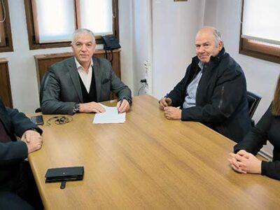 Υπογραφή συμφωνητικού για το έργο «Εσωτερικό δίκτυο ύδρευσης Τ.Κ. Πελαργού»